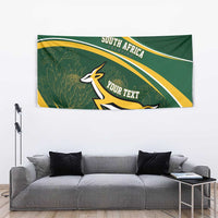 South Africa Rugby Personalized Bokke Tapestry Springboks - Stronger Together - Wonder Print Shop