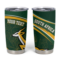 South Africa Rugby Personalized Bokke Tumbler Cup Springboks - Stronger Together - Wonder Print Shop