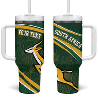 South Africa Rugby Personalized Bokke Tumbler With Handle Springboks - Stronger Together - Wonder Print Shop