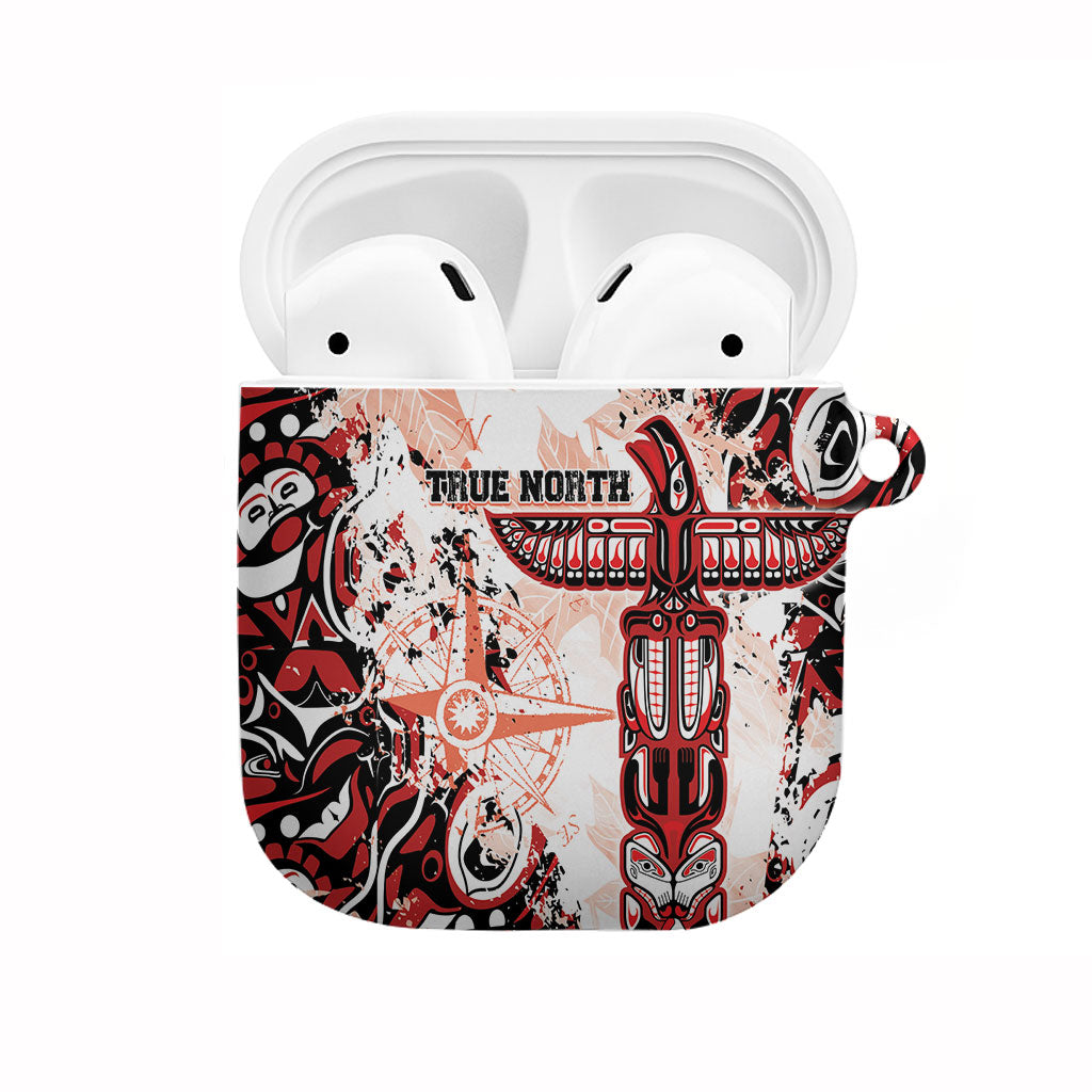 Canada Indigenous Haida Art AirPods Case True North