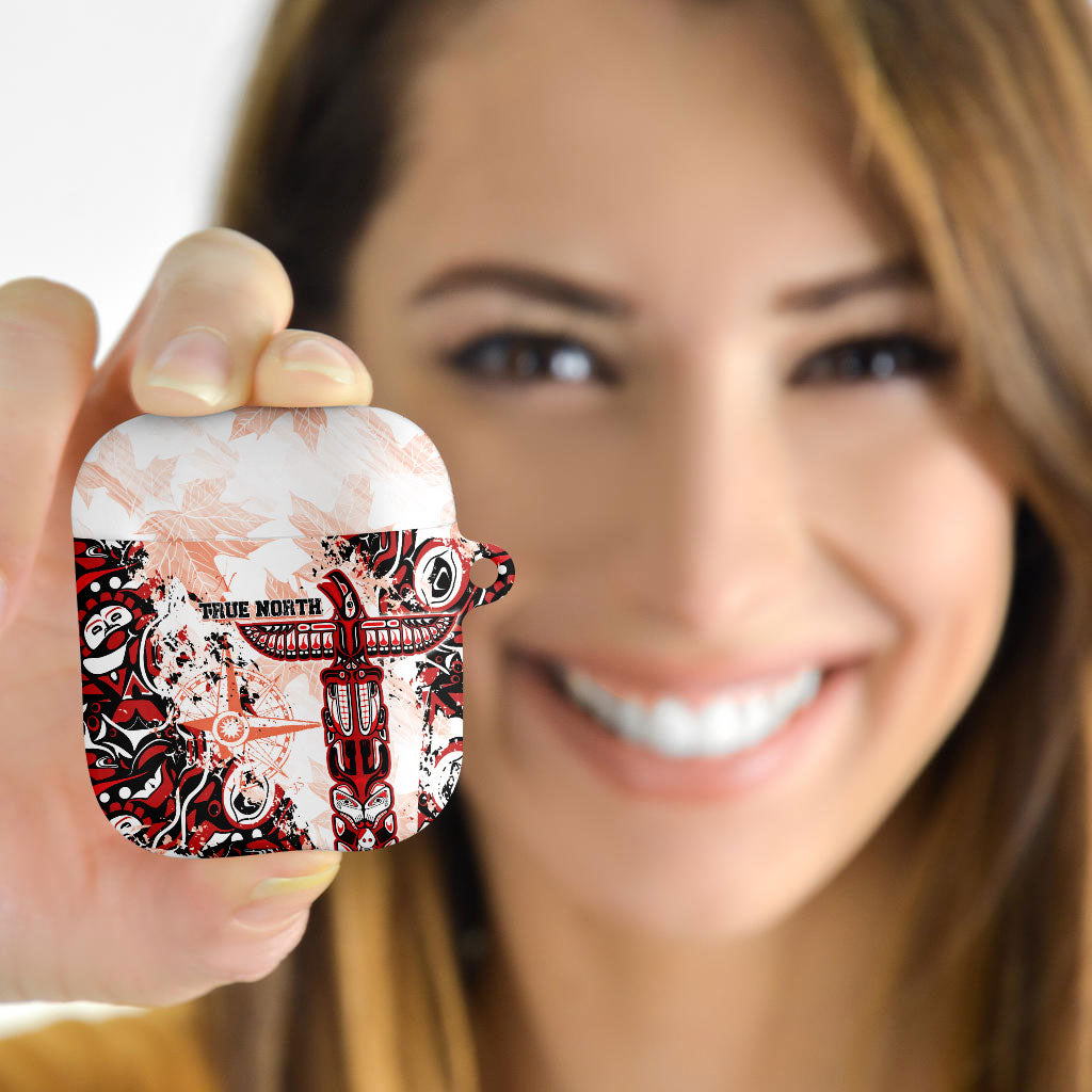 Canada Indigenous Haida Art AirPods Case True North