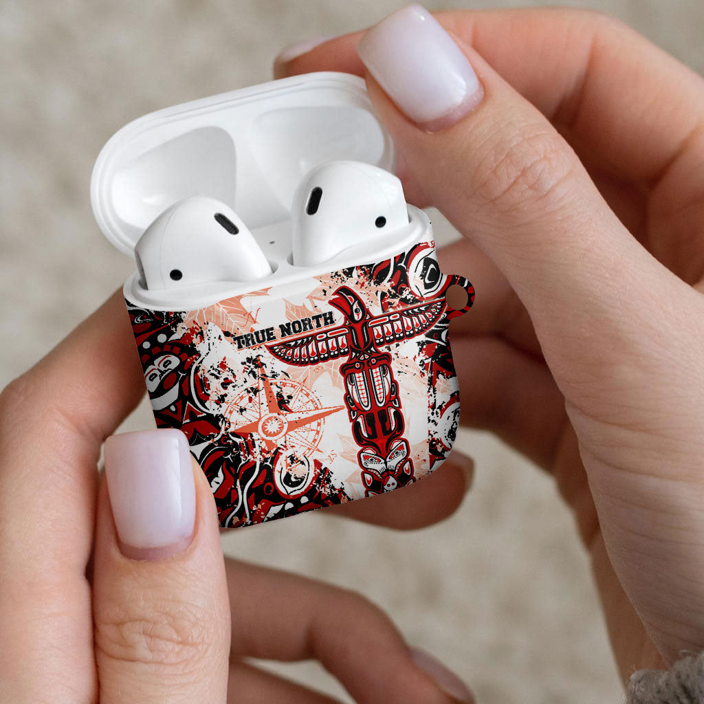 Canada Indigenous Haida Art AirPods Case True North