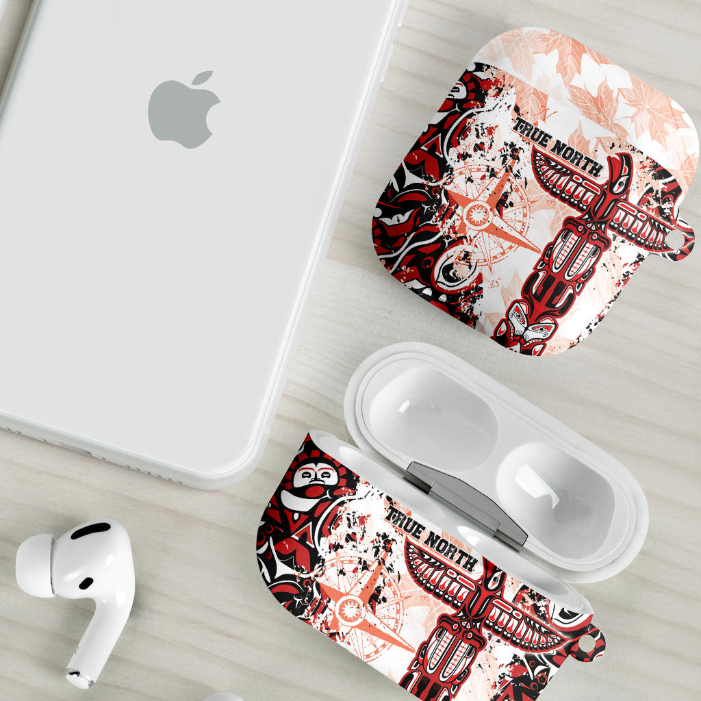 Canada Indigenous Haida Art AirPods Case True North