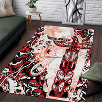 Canada Indigenous Haida Art Area Rug True North