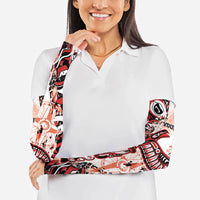 Canada Indigenous Haida Art Personalized Arm Sleeves True North