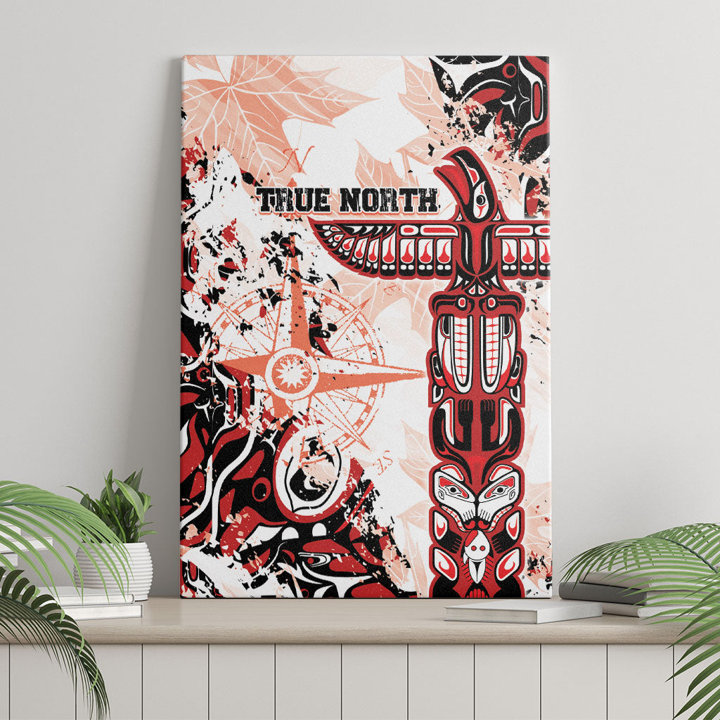 Canada Indigenous Haida Art Canvas Wall Art True North