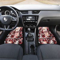 Canada Indigenous Haida Art Personalized Car Mats True North