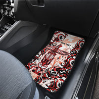 Canada Indigenous Haida Art Personalized Car Mats True North