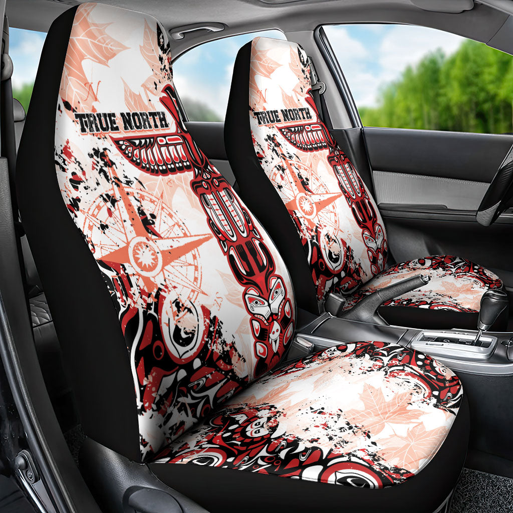 Canada Indigenous Haida Art Car Seat Cover True North