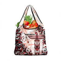 Canada Indigenous Haida Art Grocery Bag True North
