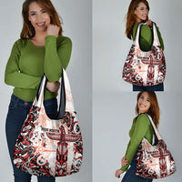 Canada Indigenous Haida Art Grocery Bag True North