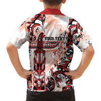 Canada Indigenous Haida Art Personalized Hawaiian Shirt True North