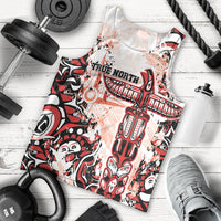 Canada Indigenous Haida Art Personalized Men Tank Top True North