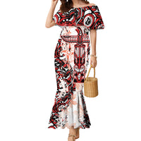 Canada Indigenous Haida Art Personalized Mermaid Dress True North