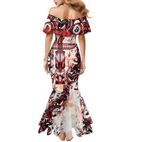 Canada Indigenous Haida Art Personalized Mermaid Dress True North