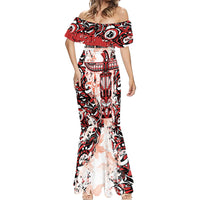 Canada Indigenous Haida Art Personalized Mermaid Dress True North