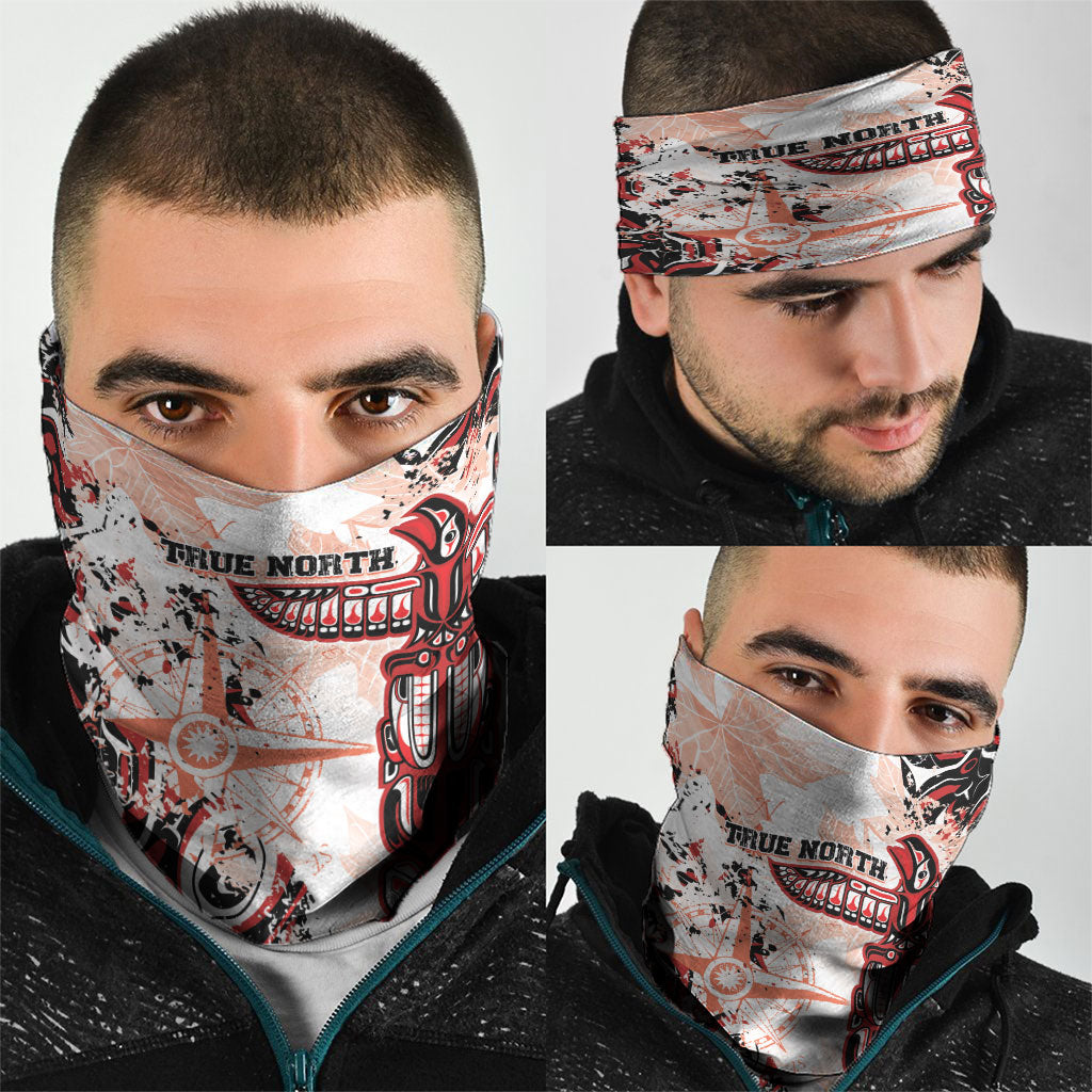 Canada Indigenous Haida Art Neck Gaiter True North