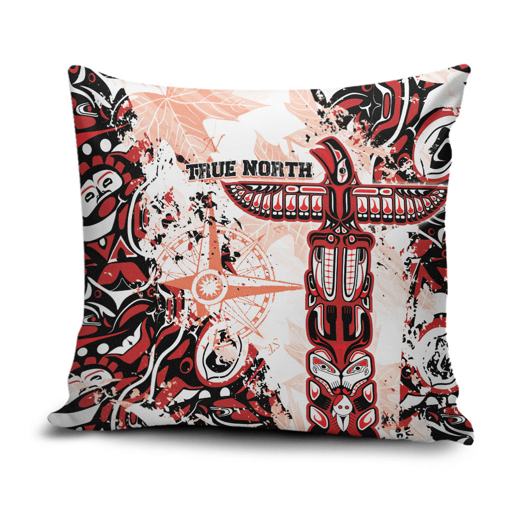 Canada Indigenous Haida Art Pillow Cover True North