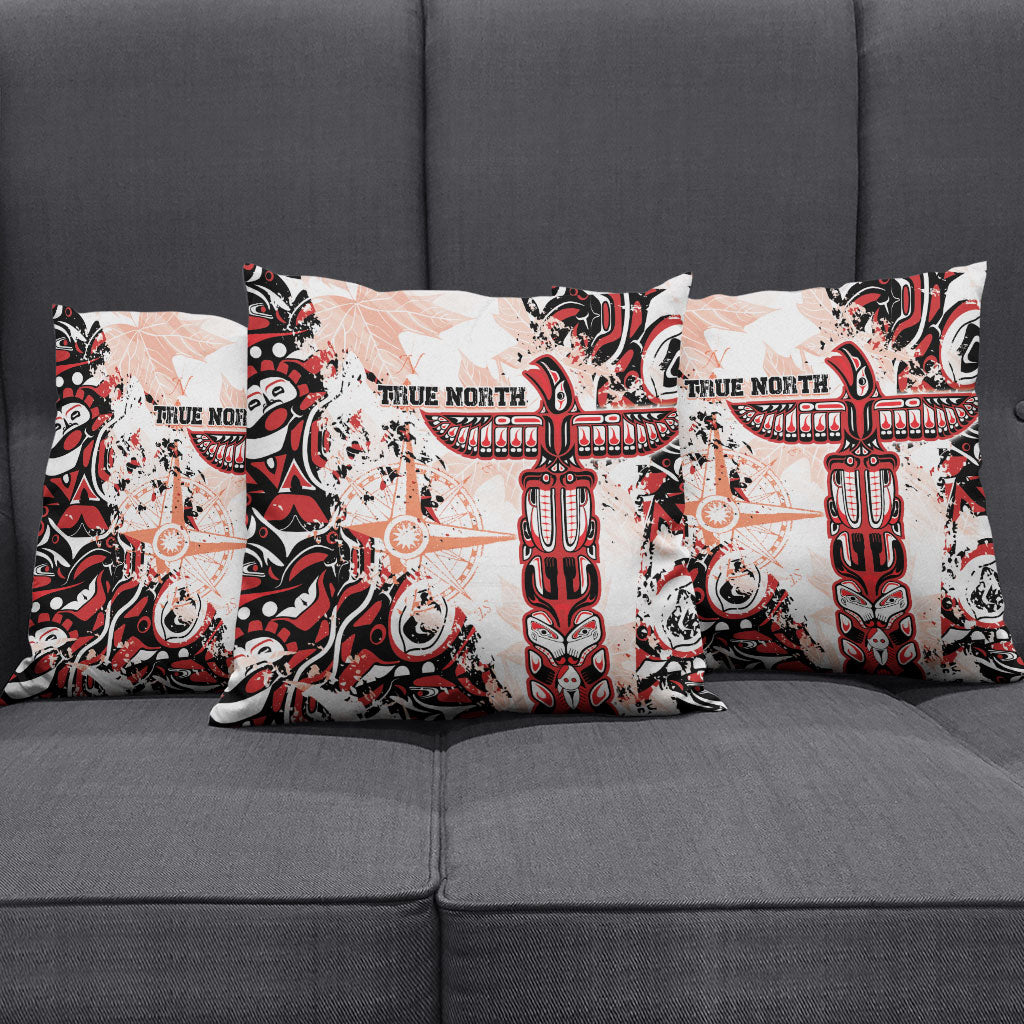 Canada Indigenous Haida Art Pillow Cover True North