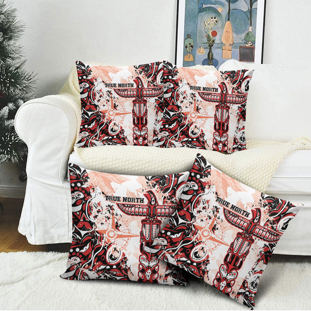 Canada Indigenous Haida Art Pillow Cover True North