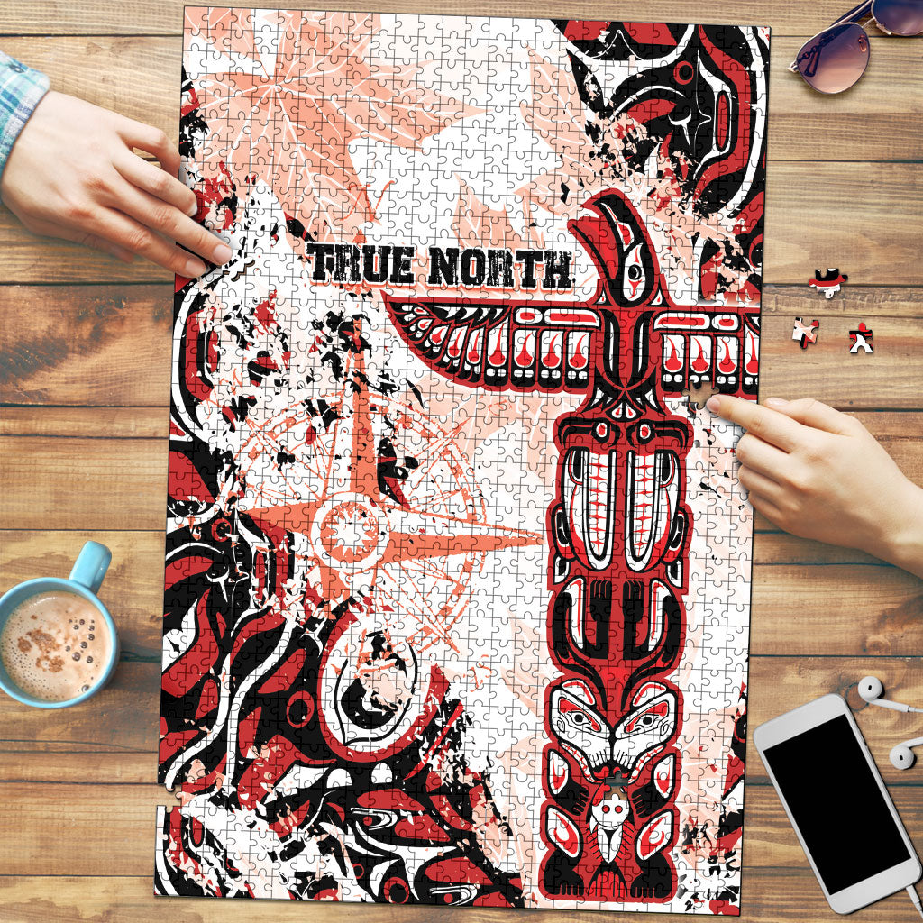 Canada Indigenous Haida Art Puzzle True North
