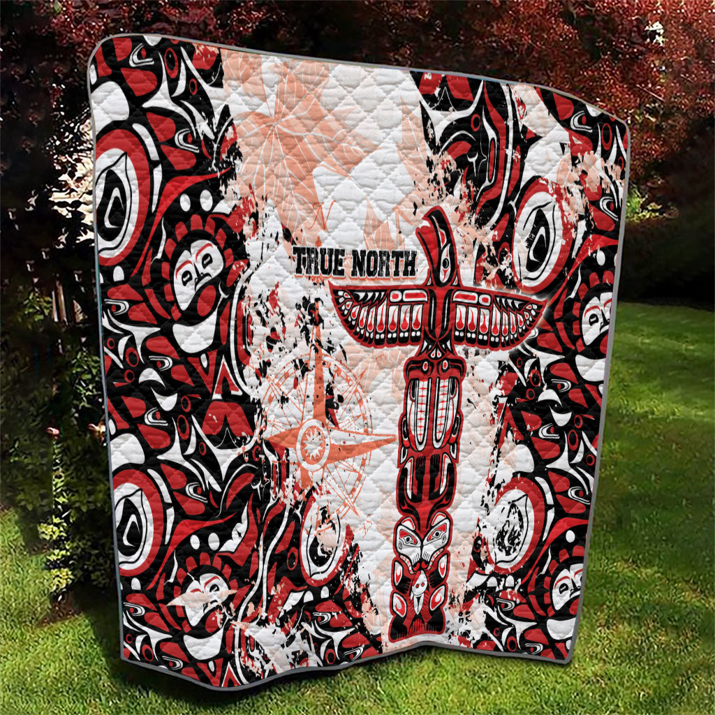 Canada Indigenous Haida Art Quilt True North