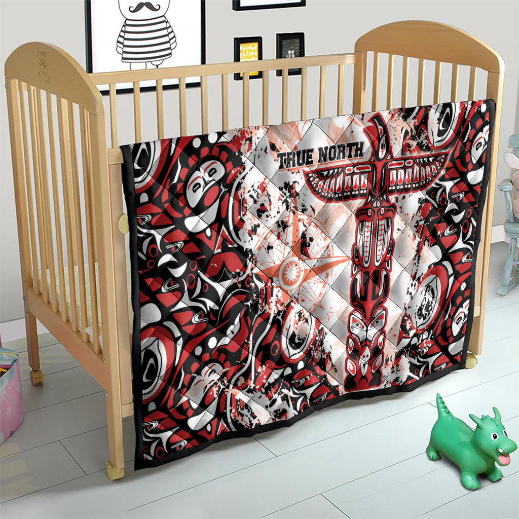 Canada Indigenous Haida Art Quilt True North