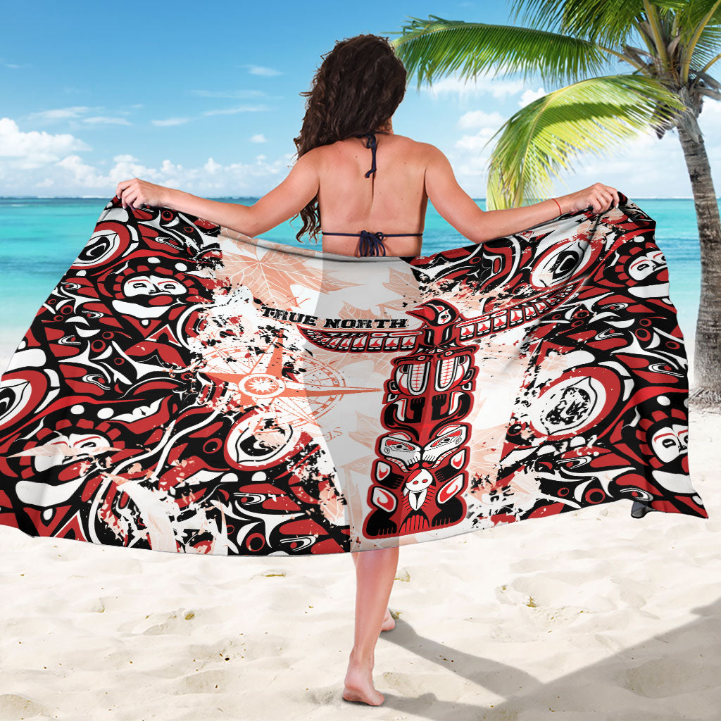 Canada Indigenous Haida Art Sarong True North