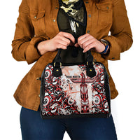 Canada Indigenous Haida Art Shoulder Handbag True North