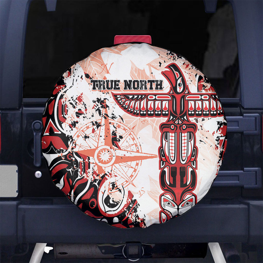 Canada Indigenous Haida Art Spare Tire Cover True North