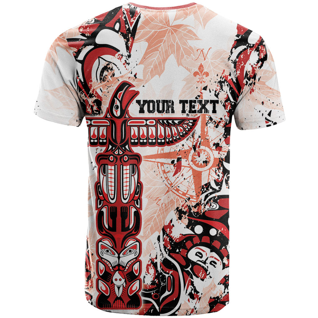 Canada Indigenous Haida Art Personalized T Shirt True North