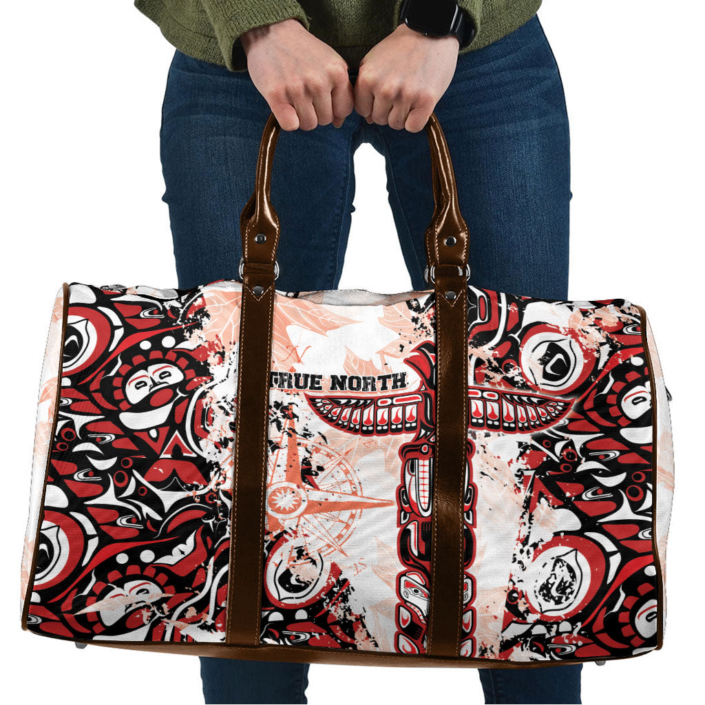 Canada Indigenous Haida Art Travel Bag True North