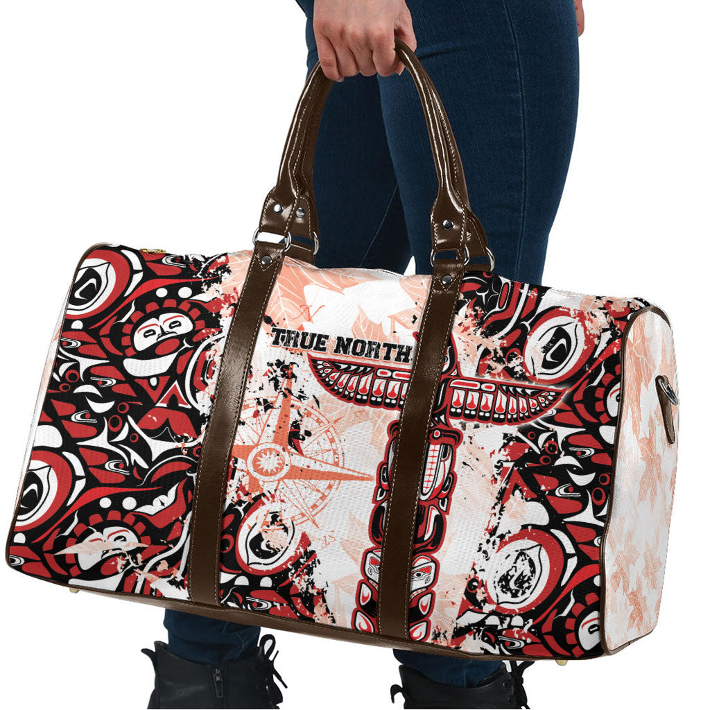 Canada Indigenous Haida Art Travel Bag True North