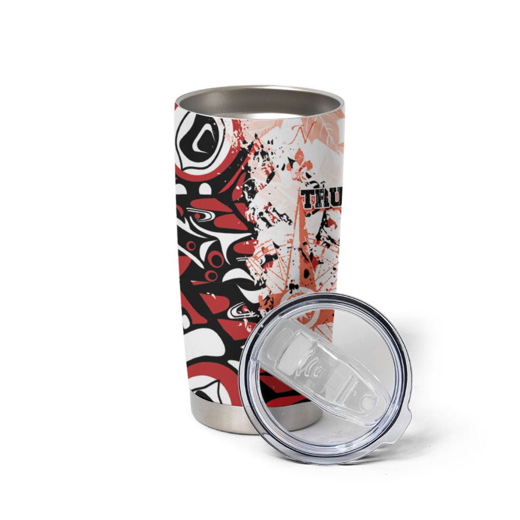 Canada Indigenous Haida Art Tumbler Cup True North