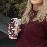Canada Indigenous Haida Art Tumbler Cup True North