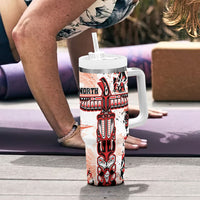 Canada Indigenous Haida Art Tumbler With Handle True North