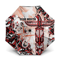 Canada Indigenous Haida Art Umbrella True North