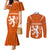 personalised-netherlands-football-couples-matching-mermaid-dress-and-long-sleeve-button-shirts-lionesses-world-cup-2023