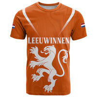 Personalised Netherlands Football T Shirt Lionesses World Cup 2023 - Wonder Print Shop