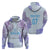 Personalised Spain Football Hoodie Coral Reef Jersey Replica Inspired - Wonder Print Shop