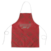 Morocco Football Atlas Lionesses Apron Arabesque Motif