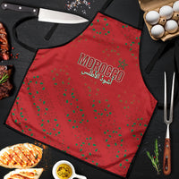 Morocco Football Atlas Lionesses Apron Arabesque Motif