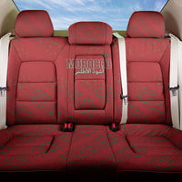 Morocco Football Atlas Lionesses Back Car Seat Cover Arabesque Motif