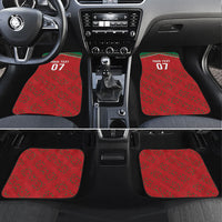 Morocco Football Atlas Lionesses Custom Car Mats Arabesque Motif
