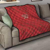 Morocco Football Atlas Lionesses Quilt Arabesque Motif