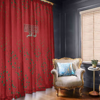 Morocco Football Atlas Lionesses Window Curtain Arabesque Motif