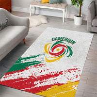 Cameroon Les Lionnes Indomptables Football Area Rug Toghu Pattern