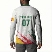 Cameroon Les Lionnes Indomptables Football Custom Button Sweatshirt Toghu Pattern
