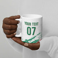 Cameroon Les Lionnes Indomptables Football Custom Ceramic Mug Toghu Pattern