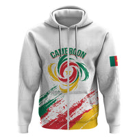 Cameroon Les Lionnes Indomptables Football Custom Hoodie Toghu Pattern